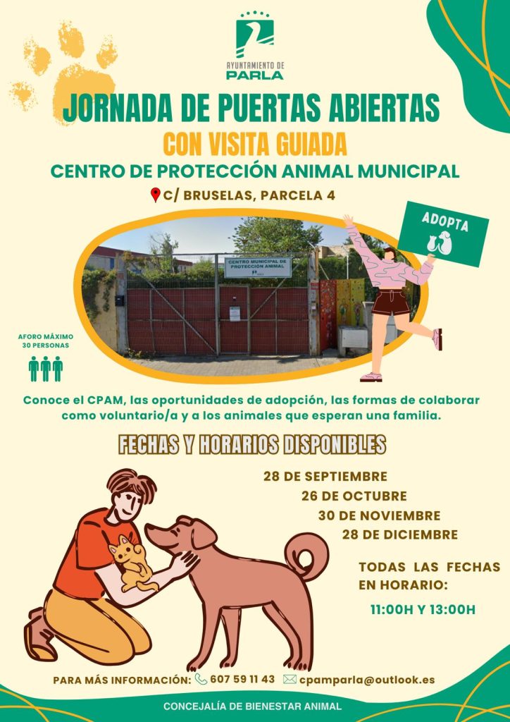 JORNADAS DE PUERTAS ABIERTAS EN EL CENTRO DE PROTECCIÓN MUNICIPAL